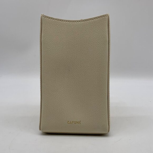 Cafune Camber Cream and Camel Italian Leather Sling - Picture 2 of 12